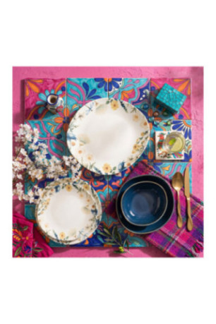 Service de table (24 pièces) - Multicolore