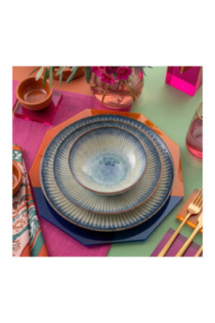 Service de table (24 pièces) - Multicolore