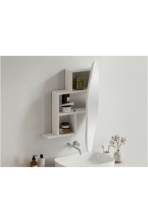 Armoire de toilette - Blanc