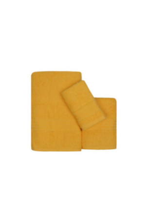 Ensemble de serviettes (3 pièces) - Jaune foncé