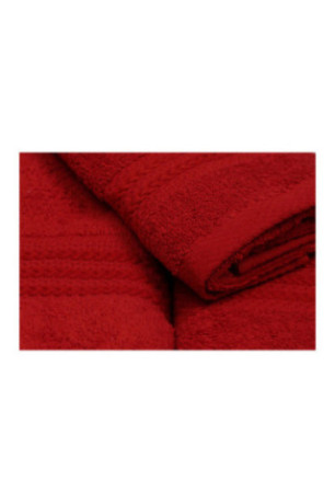 Ensemble de serviettes (3 pièces) - Rouge