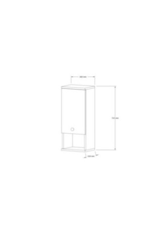 Armoire de toilette - Blanc