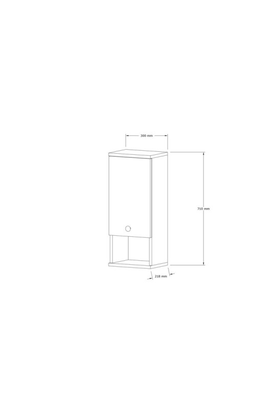 Armoire de toilette - Blanc