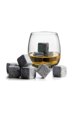 Pierres à whisky Deluxe Gris 2 x 2 x 2 cm