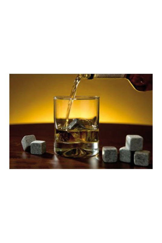 Pierres à whisky Deluxe Gris 2 x 2 x 2 cm
