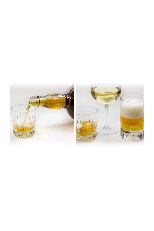 Pierres à whisky White Edition blanches (Lot de 9)