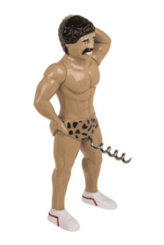 Tire-bouchon Muscleman Moustache Multicolore 20 cm