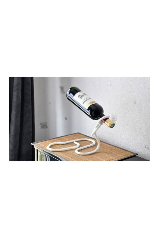 Lasso corde porte-bouteilles magique 32 x 15 x 12 cm