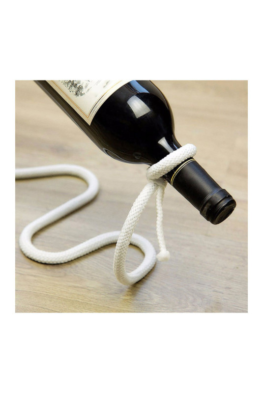 Lasso corde porte-bouteilles magique 32 x 15 x 12 cm