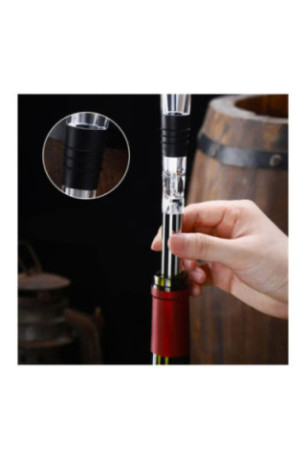 Refroidisseur de vin 2-en-1 bâton de refroidissement et aérateur 2.5 x 31.5 x 2.5 cm