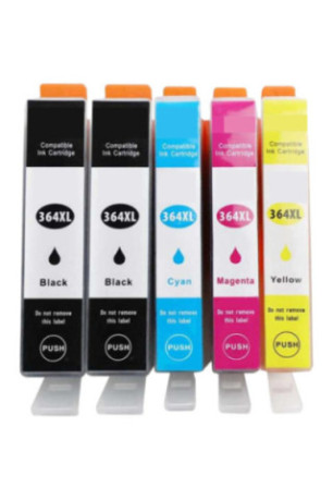 Pack de 5 Cartouches 364 XL HP