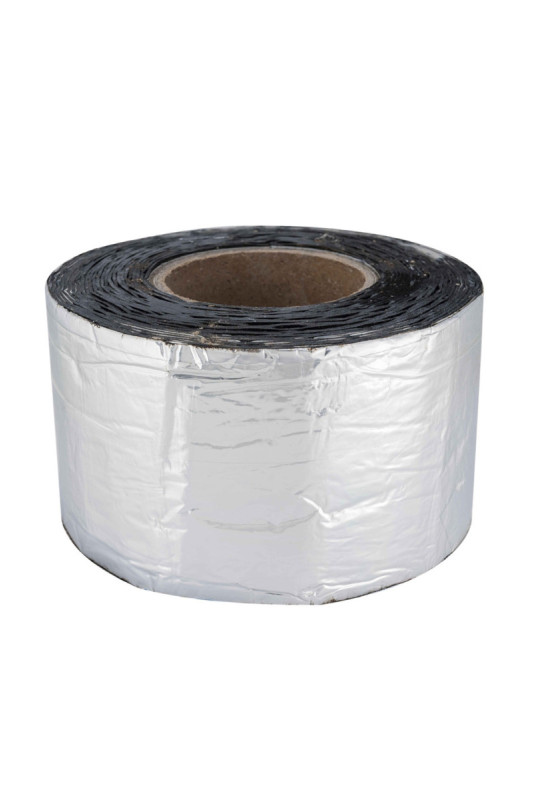Ruban adhésif bitume aluminium GEKO Aluminium 100 mm x 10 m