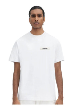 Le t-shirt Gros Grain Jacquemus White