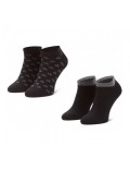 Lot de 2 paires de chaussettes - CALVIN KLEIN - 001 Black - 1