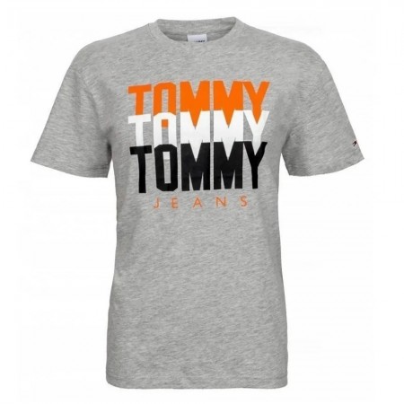 T-shirt - TOMMY JEANS - TJM Multi - Grey - DM0DM09713_PP1