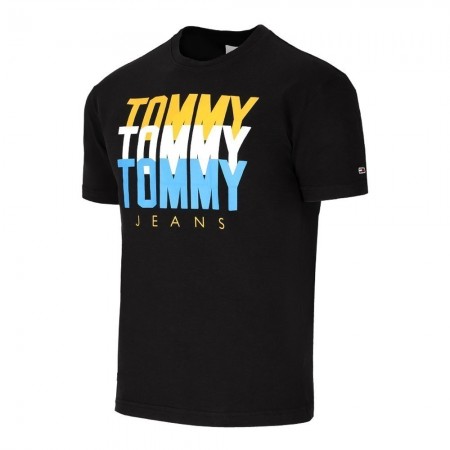 T-shirt - TOMMY JEANS - TJM Multi - Black - DM0DM09713_BDS