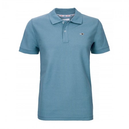 Polo - TOMMY JEANS - TJM Classic Solid - Faded Blue
