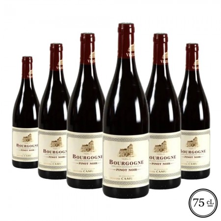 Domaine Camu - Bourgogne Vézelay - Pinot Noir - 2021 - 0.75 L x6