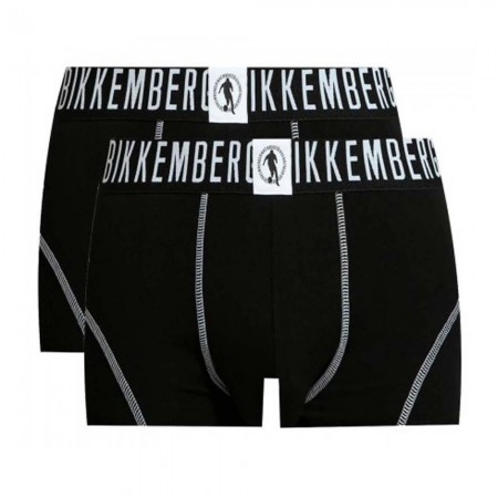 Bipack de boxers stretch - BIKKEMBERGS - Black - BKK1UTR06BI
