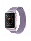Bracelet Apple Watch 42-44 mm métalisé argent (Vendu sans la montre) - EV44974