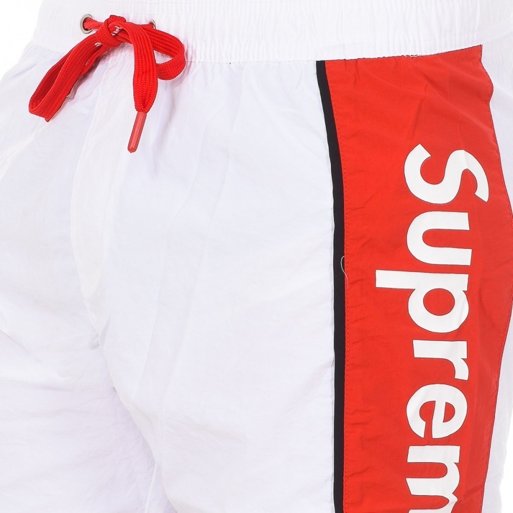 Maillot de bain - SUPREME GRIP - Boxer Print Baracoa Swimsuit - White - CM-30056