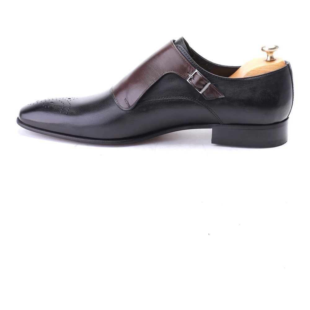 Chaussures à boucles - Black - Deckard - 2505-Black