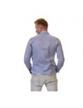 Chemise manches longues - Solid light Blue - CEBD7689