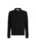 Polo manches longues - TOMMY HILFIGER - Bds Black - MW0MW20183