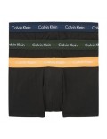 Pack de 3 boxers stretch - CALVIN KLEIN - 1Tu B- Orange/Blue Shadow/Green - 0000U2664G