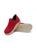 Chaussons - COMFORTFUSSE - Dia - Red-Dark Grey - 1910401