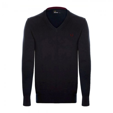 Pullover - FRED PERRY - Navy - K9600_NAVY