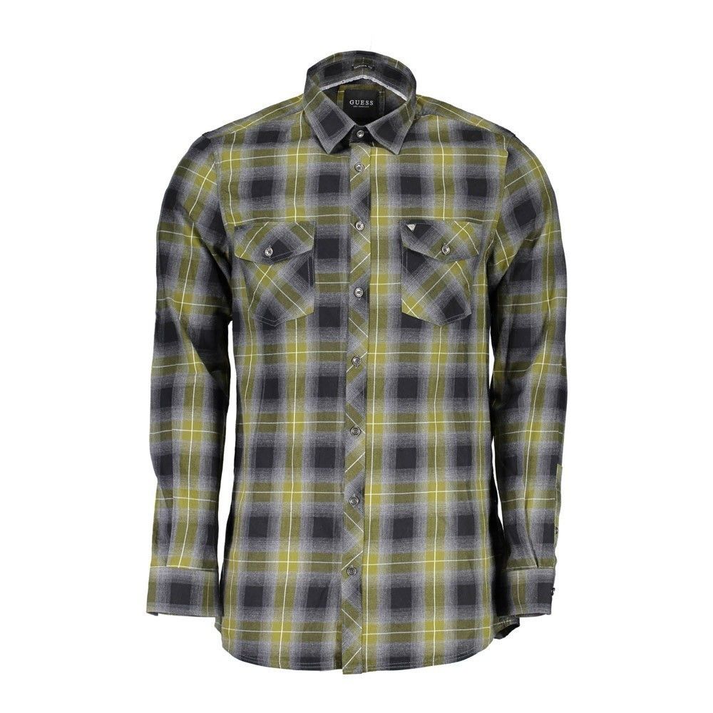 Chemise ML - GUESS JEANS - Verde - M73H46W8TV0