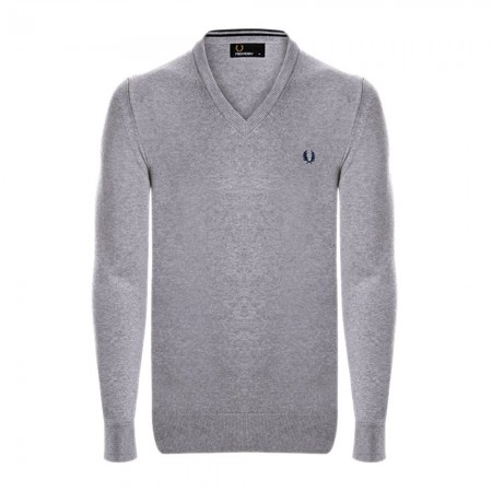 Pullover - FRED PERRY - Grey - K9600_GREY