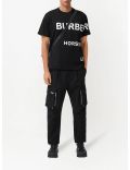 T-shirt - BURBERRY - Horseferry Print Oversized - Black - 8040694