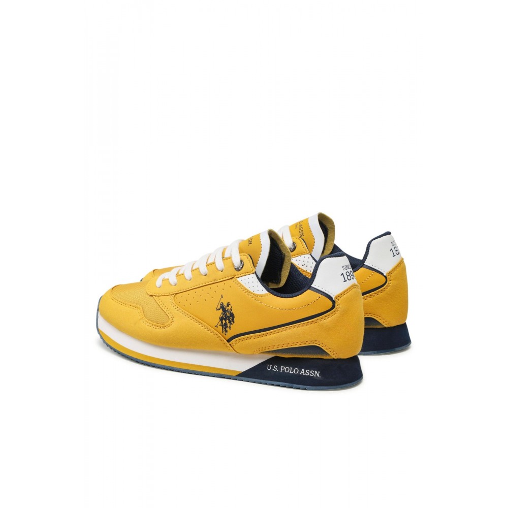 Sneakers bimatières - U.S.-GIALLO-NOBIL003A/2HY2