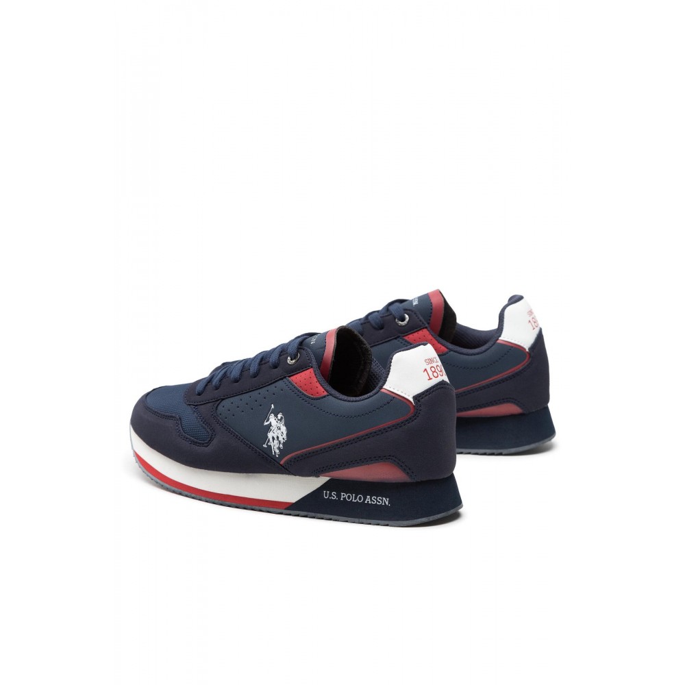 Sneakers bimatières - U.S.-BLUE-NOBIL003B/BHY3