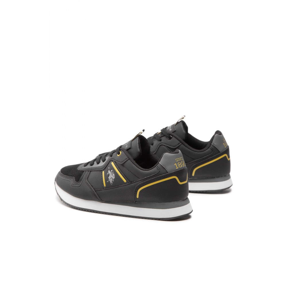 Sneakers bimatières - U.S.-NERO-NOBIL004A/BYM1