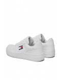 Sneakers Essential Retro cuir - Tommy Jeans.-YBR White-EM0EM01395