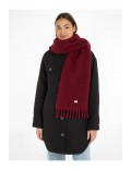 Echarpe laine Tommy Jeans VLP Deep Rouge AW0AW15904