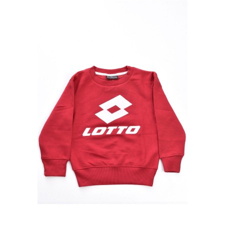 Sweat gros logo Lotto Rouge LOTTO23403