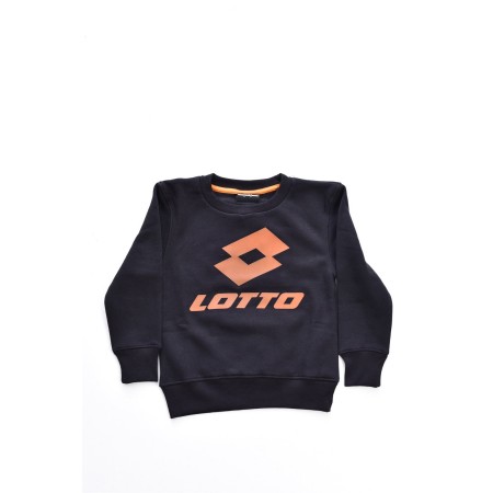 Sweat gros logo Lotto Noir LOTTO23403