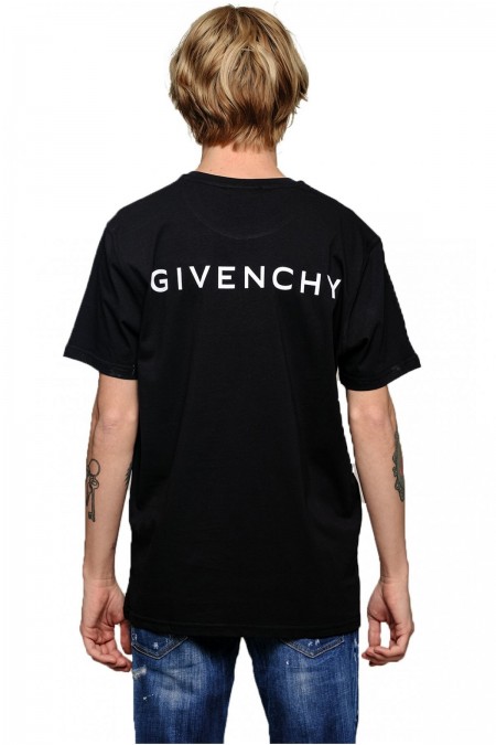 Tee shirt coton imprimé Givenchy BLACK BMWZ3002