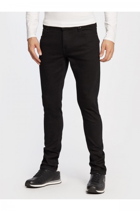 Jean skinny en coton recyclé Guess jeans 2CRB CARRY BLACK. M2YAN1 D4Q51