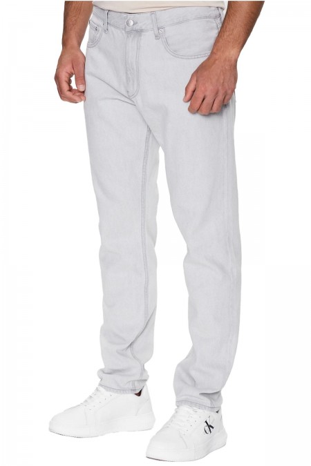 Jeans droit 100% coton Calvin klein 1BZ Denim Grey J30J322797