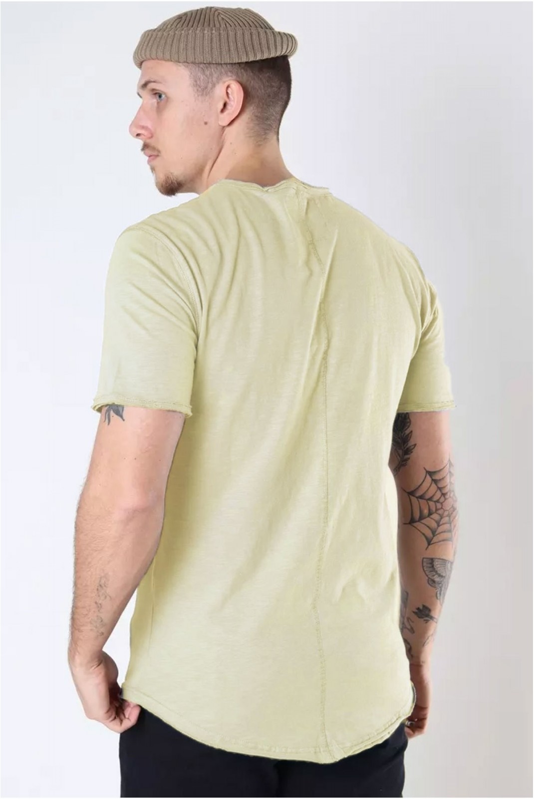 TShirt basique long Only&sons Pear Sorbet ONSBENNE LONGY SS TEE NF 7822 NOOS