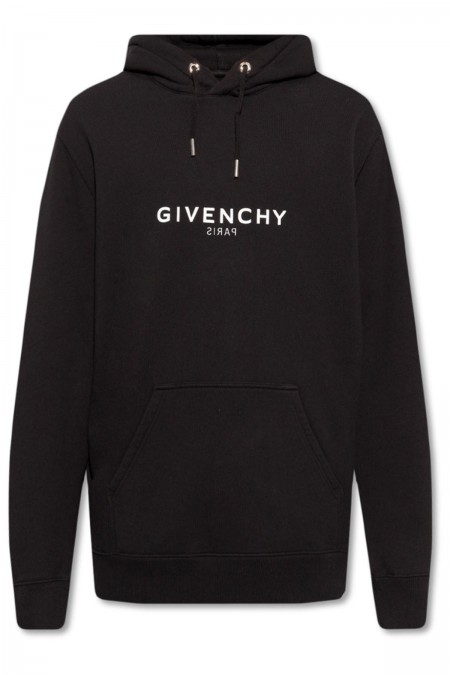 Sweat capuche logo Reverse Givenchy 001 BLACK BMJ0GD3Y78