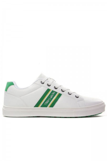 Sneakers basses simili cuir Teddy smith GREEN 71726