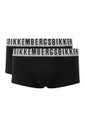 Bipack boxers stretch en coton Bikkembergs BLACK BKK1UTR01BI