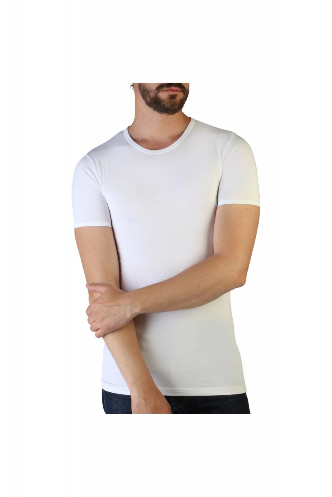 Bipack tshirts slim en coton Bikkembergs WHITE BKK1UTS01BI