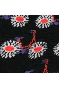 Chaussettes inséparables motifs Cabaia Noir CAB296VPEQ SOCKS LEA ET GABRIEL